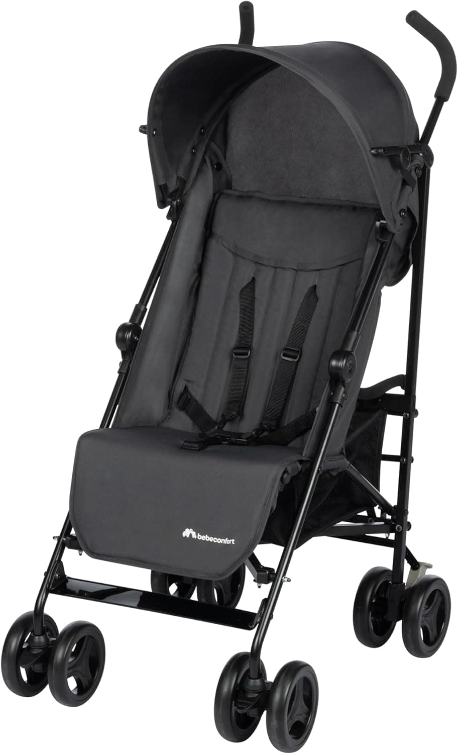 Bebeconfort Rainbow, Poussette Canne Multipositions, Poussette compacte et Légère, de 6 mois à 4 ans, jusqu'à 22 kg, Mineral Graphite (gris)