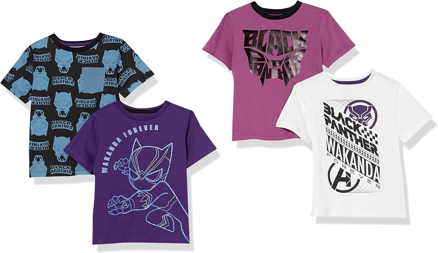 Amazon Essentials Disney | Marvel | Star Wars T-shirts à Manches Courtes Garçon, Packs Multiples