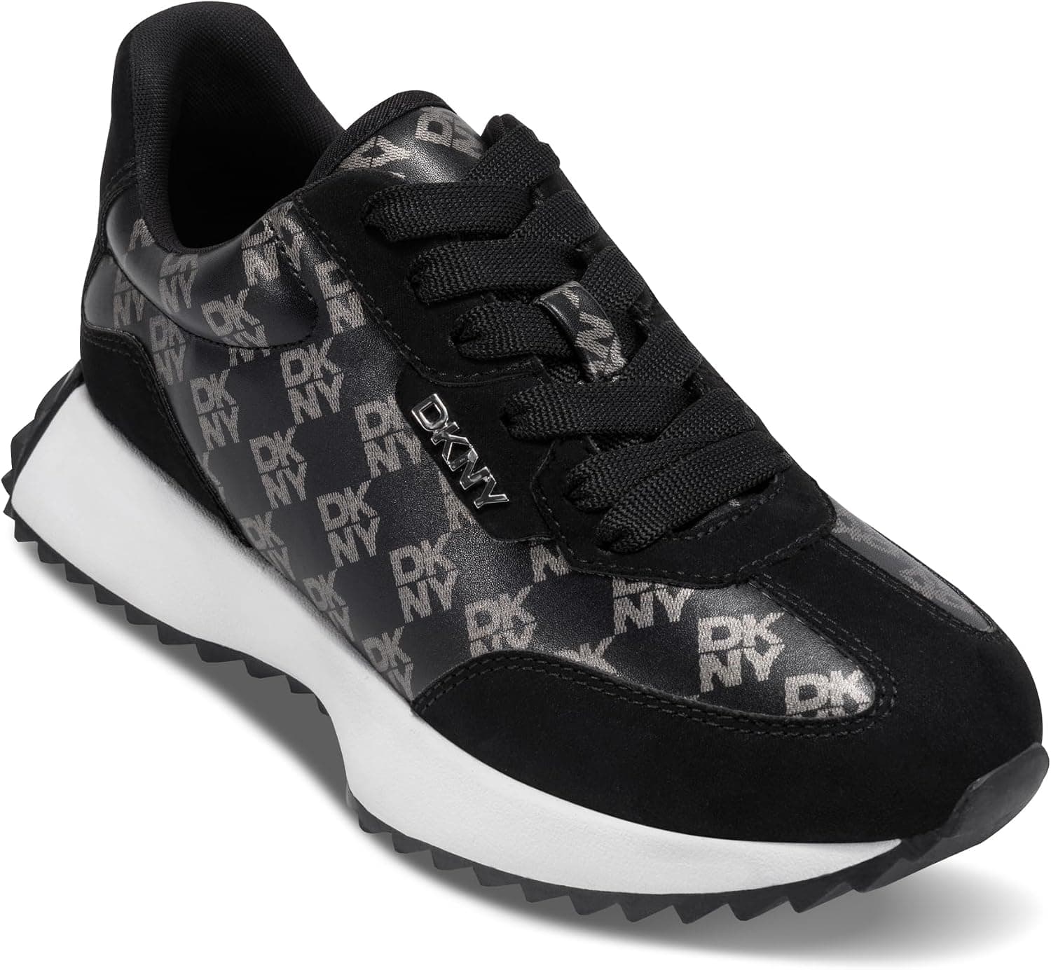 DKNY Femme Naples-Lace Up Sneakers Basket