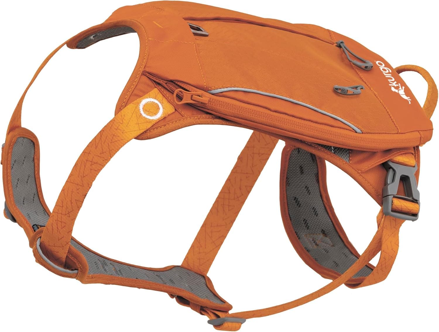 Kurgo Harnais Cascade, Sac à Dos de randonnée pour Chiens, Harnais pour Animaux de Compagnie avec Sac à Dos pour Le Camping avec Un Chien, pour Petits, Moyens et Grands Animaux de Compagnie
