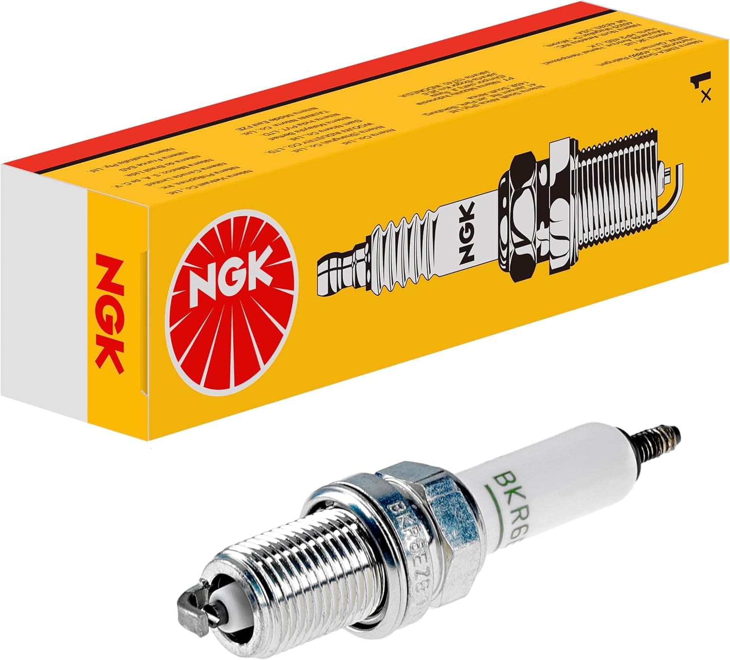 Bougie d'allumage NGK | Boîte jaune | BKR6EZB, 4293
