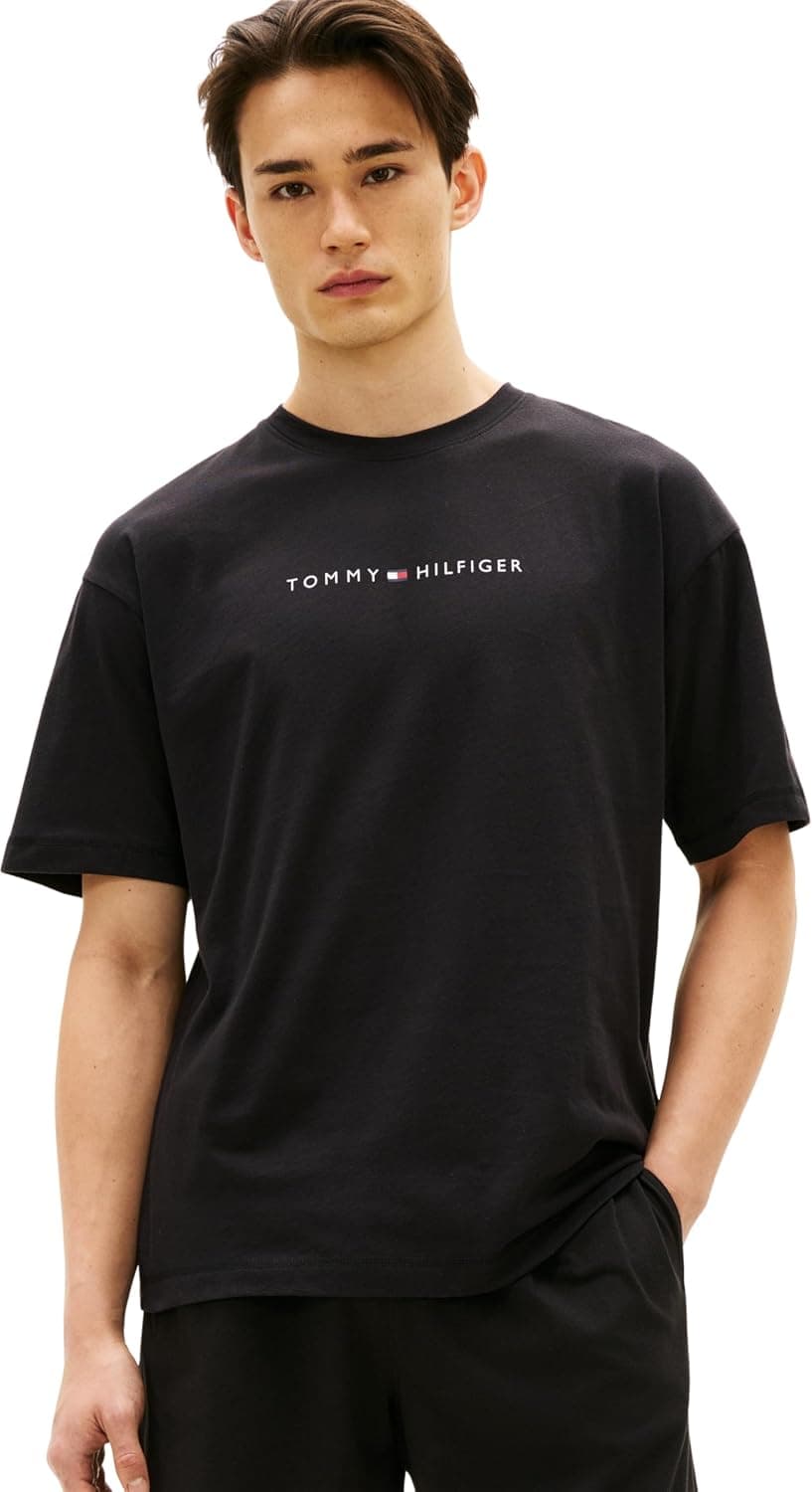 Tommy Hilfiger SS Logo Tee Um0um03643 T-Shirt S/S Homme