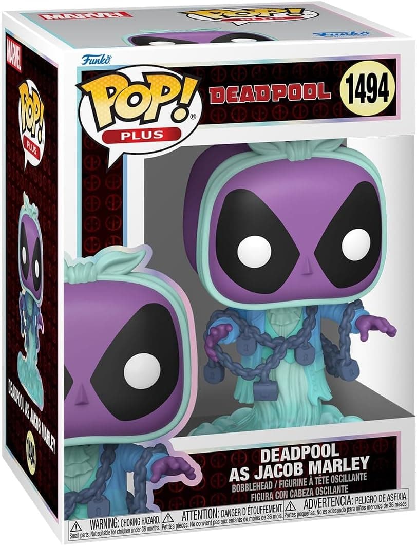 Funko Pop! Plus: Literary Classics - Deadpool Ghost of Christmas Past