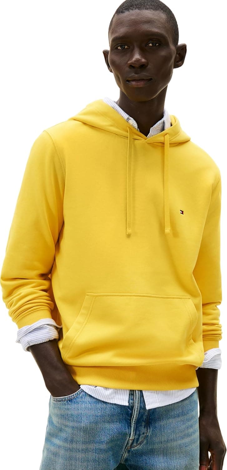 Tommy Hilfiger Essential Terry Hoody Mw0mw37235 Sweat à Capuche Homme