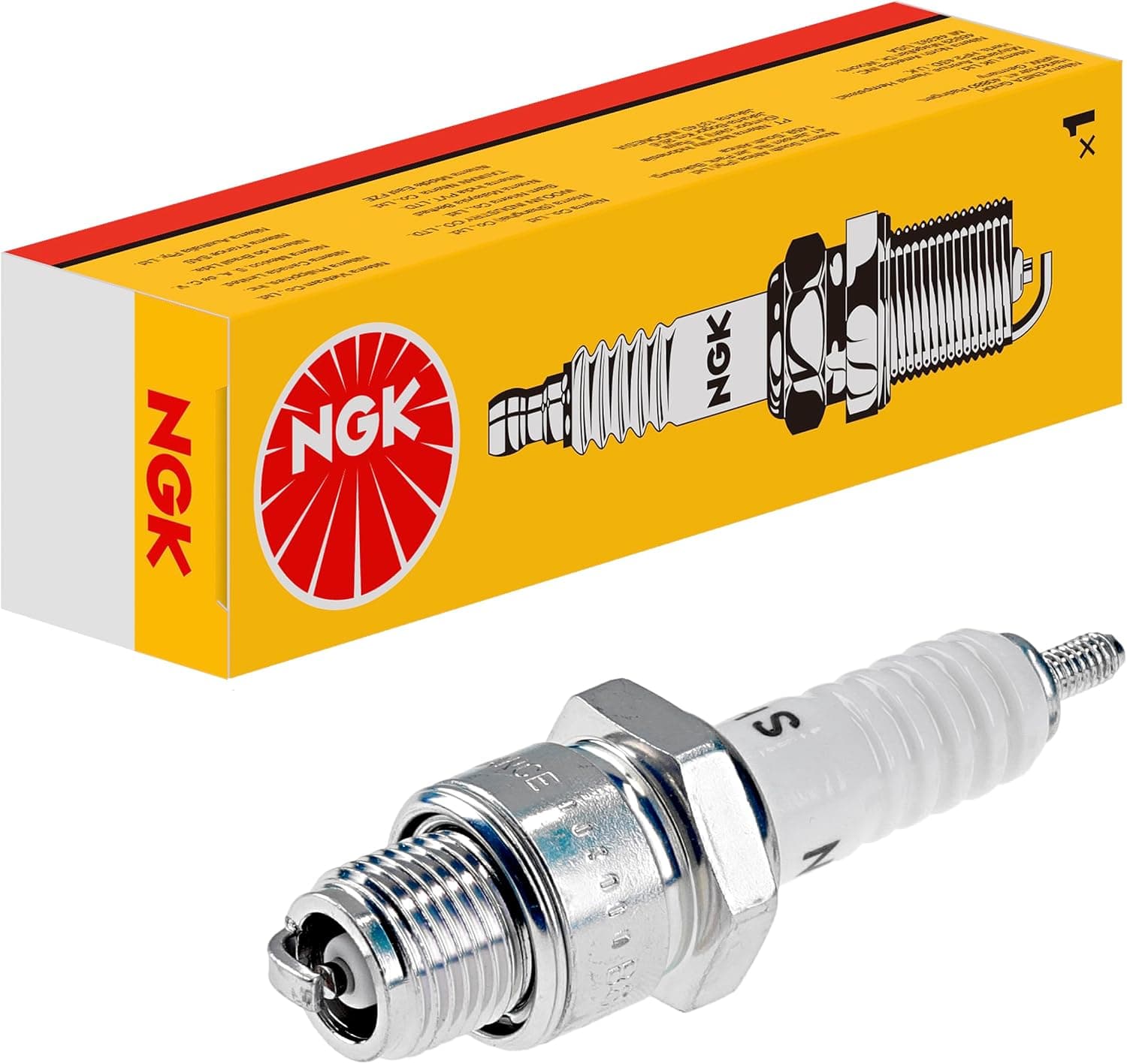 Bougie d'allumage NGK | Boîte jaune | B6HS, 4510