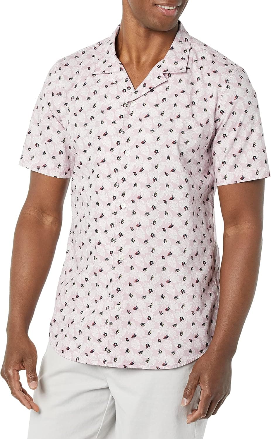 Amazon Essentials Homme Chemisette Décontractée Boutonnée en Coton