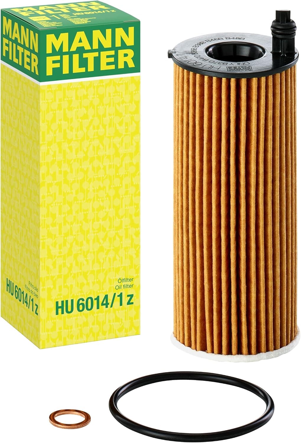 MANN-FILTER, HU 6014/1 z Filtre à huile | Pour Voitures particulières, Filtration maximale, Protection moteur, Étanchéité haute qualité, Qualité d’origine OE