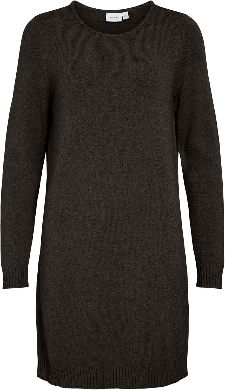 VILA Viril L/S Knit Dress - Noos Robe Femme