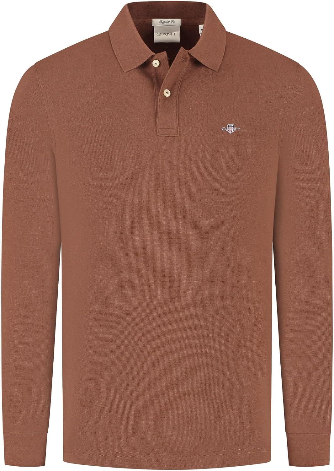 Gant Reg Shield Ls Pique Rugger Polo Homme