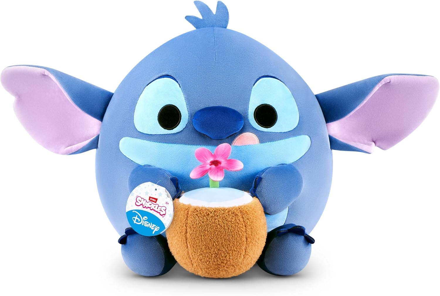 Snackles Peluche Disney 35 cm (Assortiment) de ZURU, Stitch