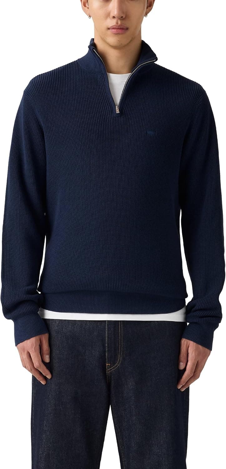 Levi's Lightweight HM Quarter Zip Pull-Over Homme