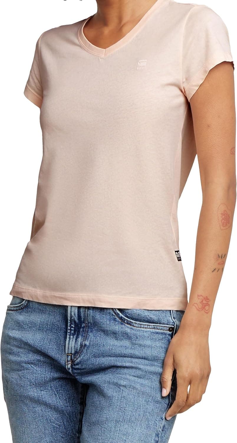 G-Star Femmes Eyben Slim V-Neck Top 2.0