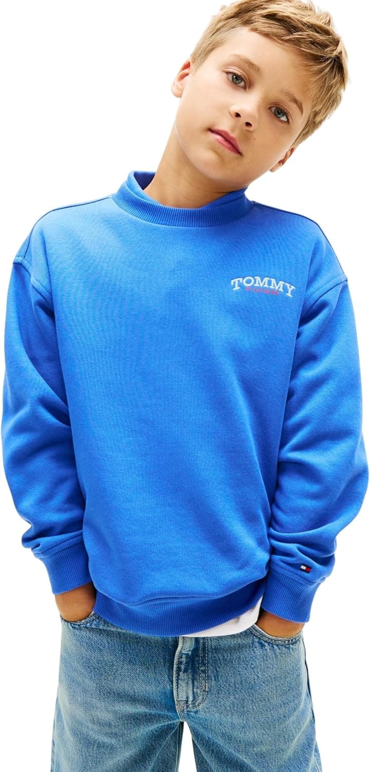 Tommy Hilfiger Monotype Graphic Sweatshirt Kb0kb10255 Sweatshirts Garçon (Lot de 1)