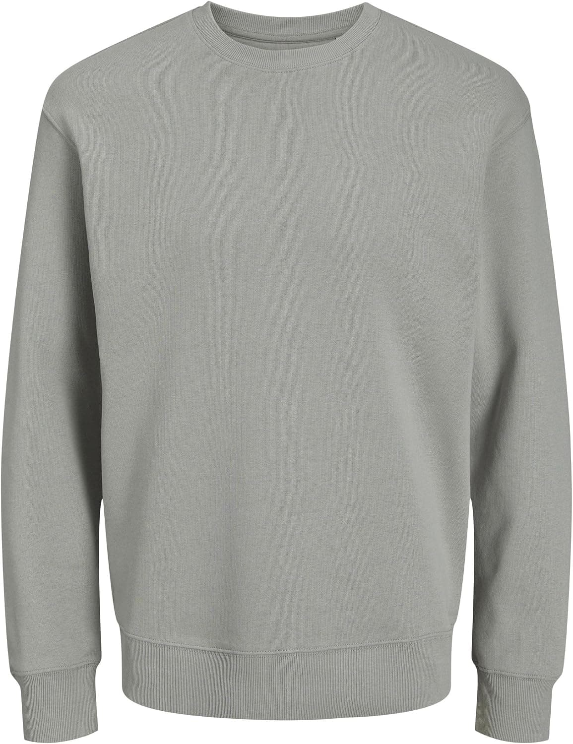 JACK & JONES Sweat-Shirt Uni | Relaxed Fit, Uni, Manches longues, Casual, Température maximale 40°C programme très doux