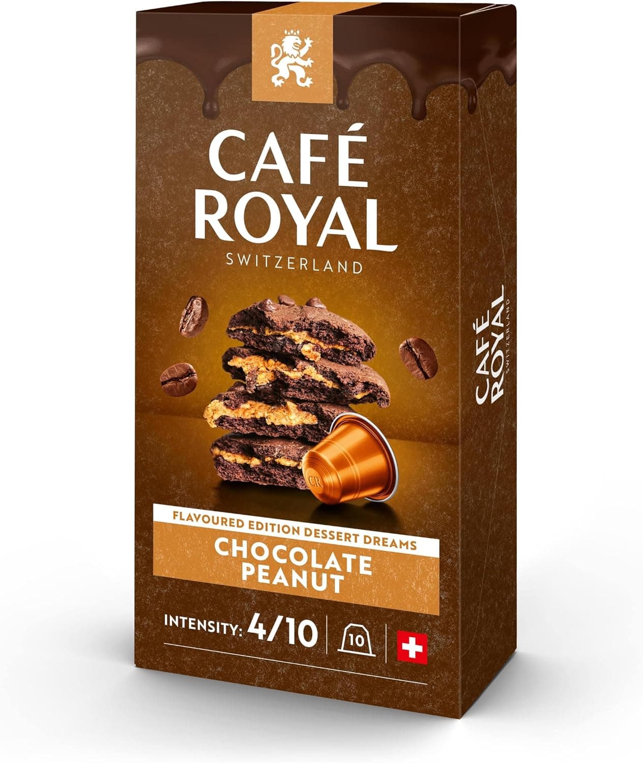 Café Royal Chocolate Peanut - 100 capsules compatibles Nespresso®