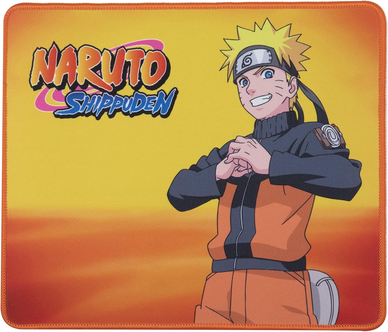 Konix Naruto Shippuden Tapis de Souris Gaming 32 x 27 cm - Surface en Silicone 3D - Motif Naruto