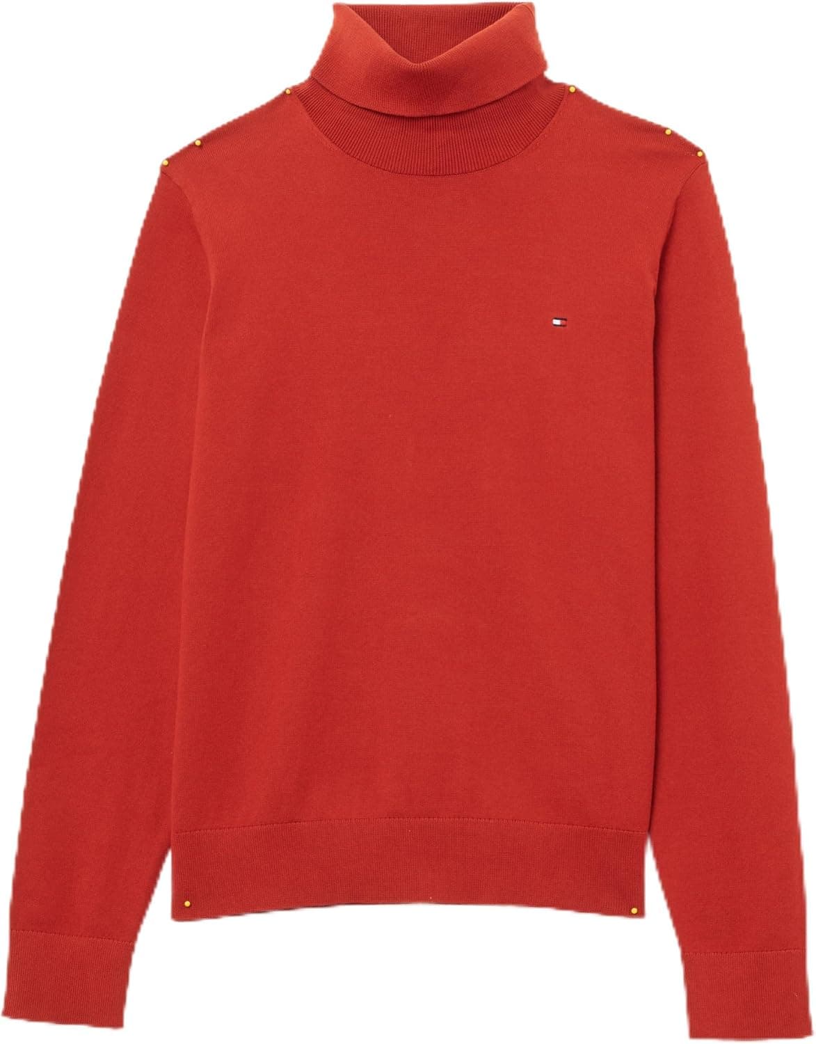 Tommy Hilfiger Pull Femme avec Col Roulé