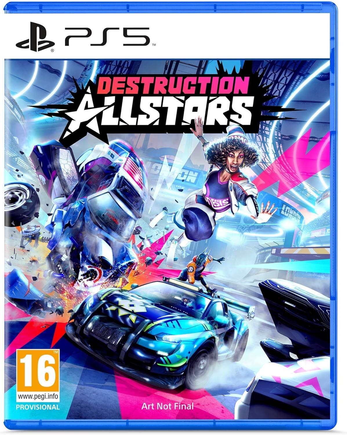 Sony, Destruction AllStars PS5, Jeu d'action sur PS5, 1 Joueur, Version Physique avec CD, En Français, PEGI 16+, Pour PlayStation 5