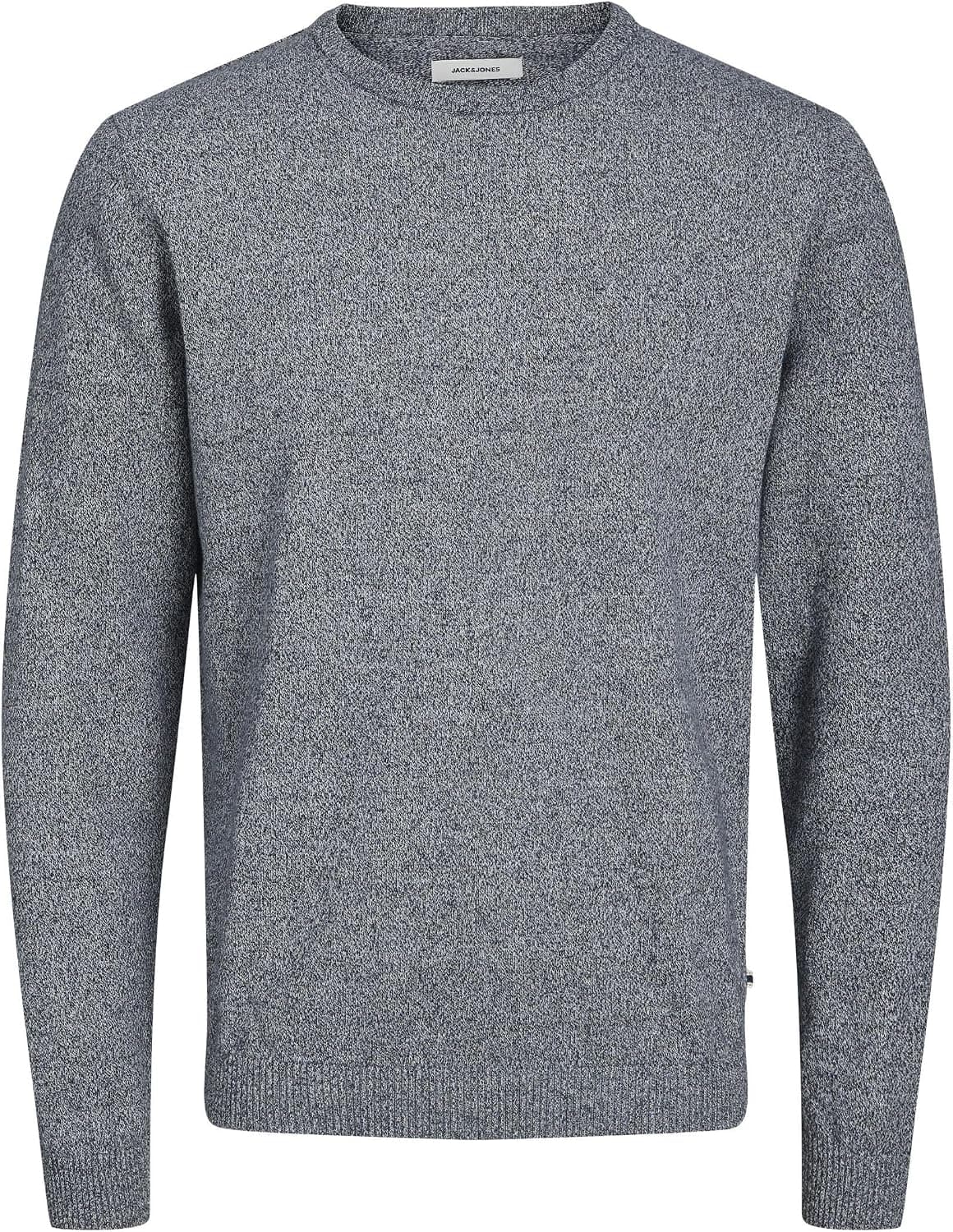 Jack & Jones Jjebasic Knit Crew Neck Noos Pull Homme (Lot de 1)