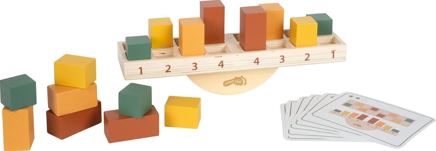 Small Foot Jeu d'équilibre Montessori en Bois certifié FSC 100%, à partir de 3 Ans, 12745