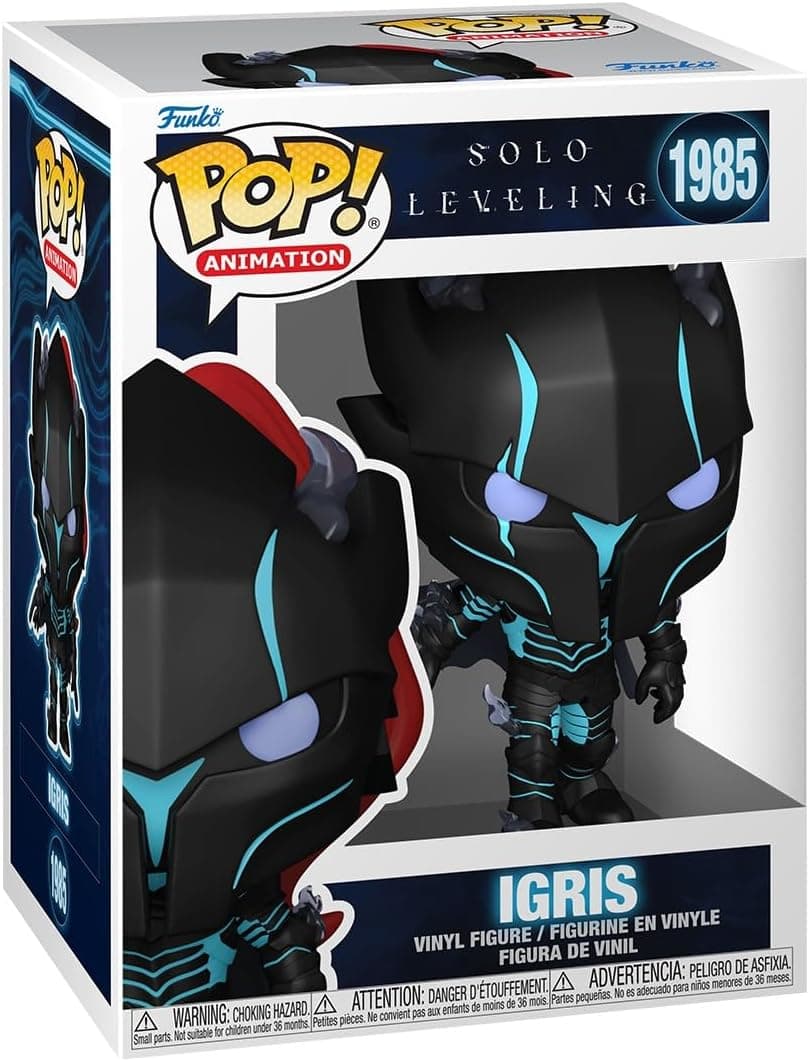 Funko Pop! Animation: Solo Leveling - Igris - 1 in 6 Chance of Receiving The Rare Chase Variant - Styles May Vary - Figurine en Vinyle de Collection - Idée Cadeau - Produit Officiel