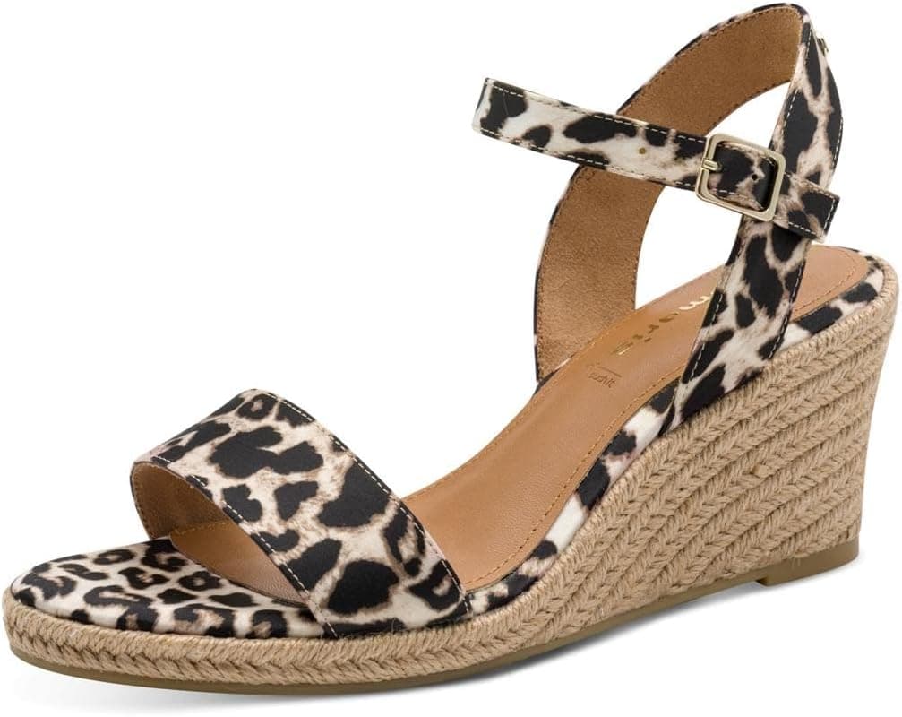 Tamaris sandale femme à talon compensé