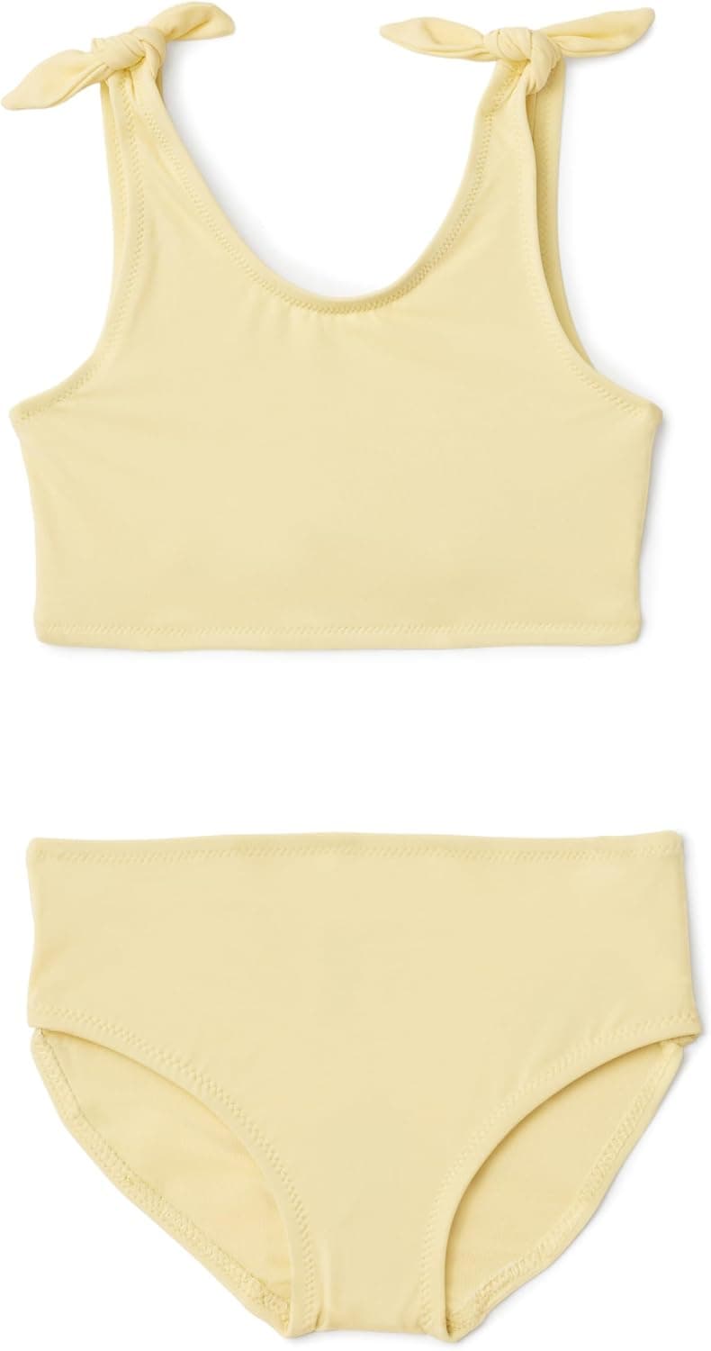 Amazon Essentials Maillot de Bain Deux Pièces à Nœud Fille