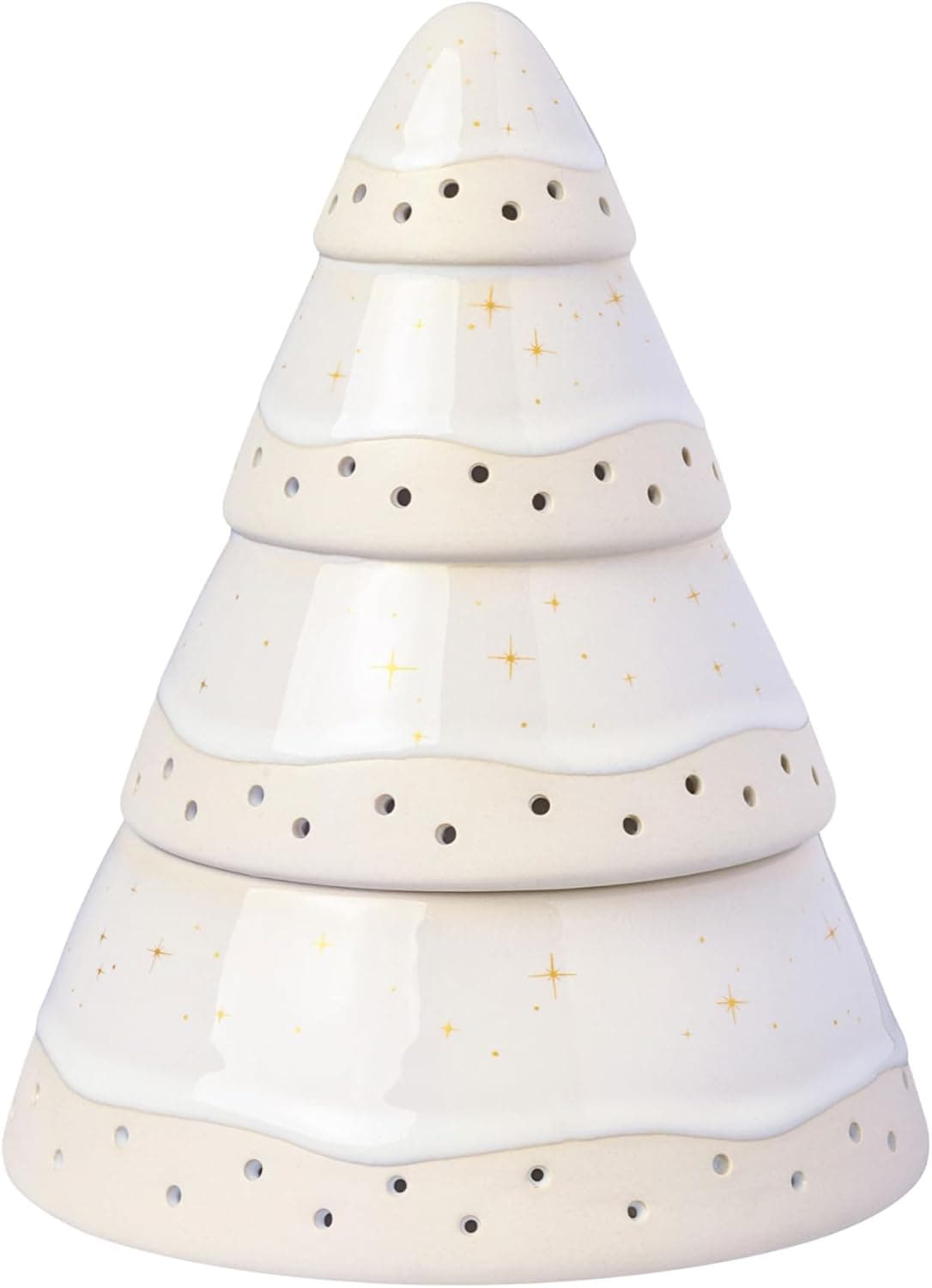 like. by Villeroy & Boch Winter Glow - Photophore, Blanc, en Porcelaine