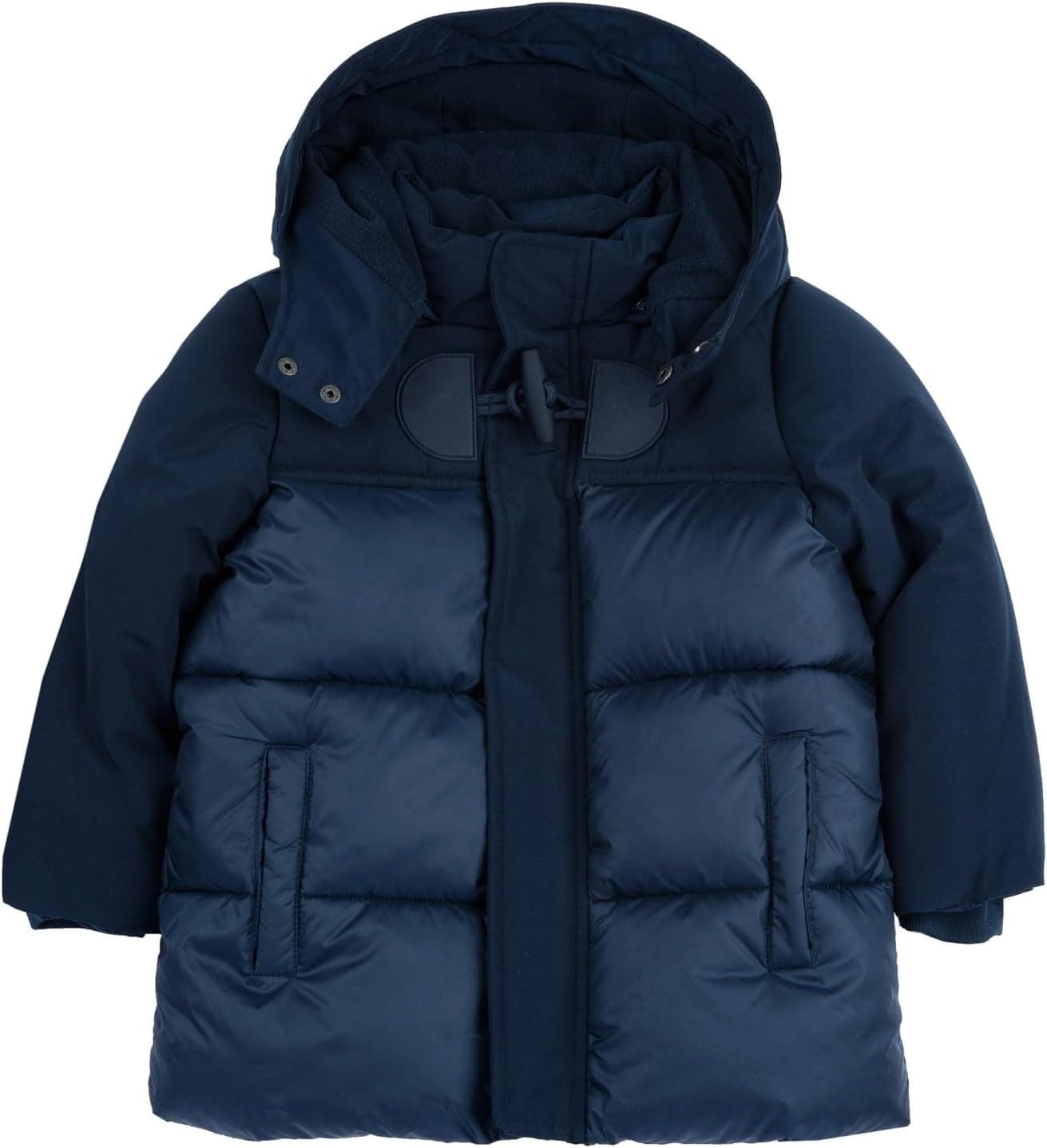 Chico Fermeture Éclair Veste d'hiver Chaude avec Capuche Amovible Garçon