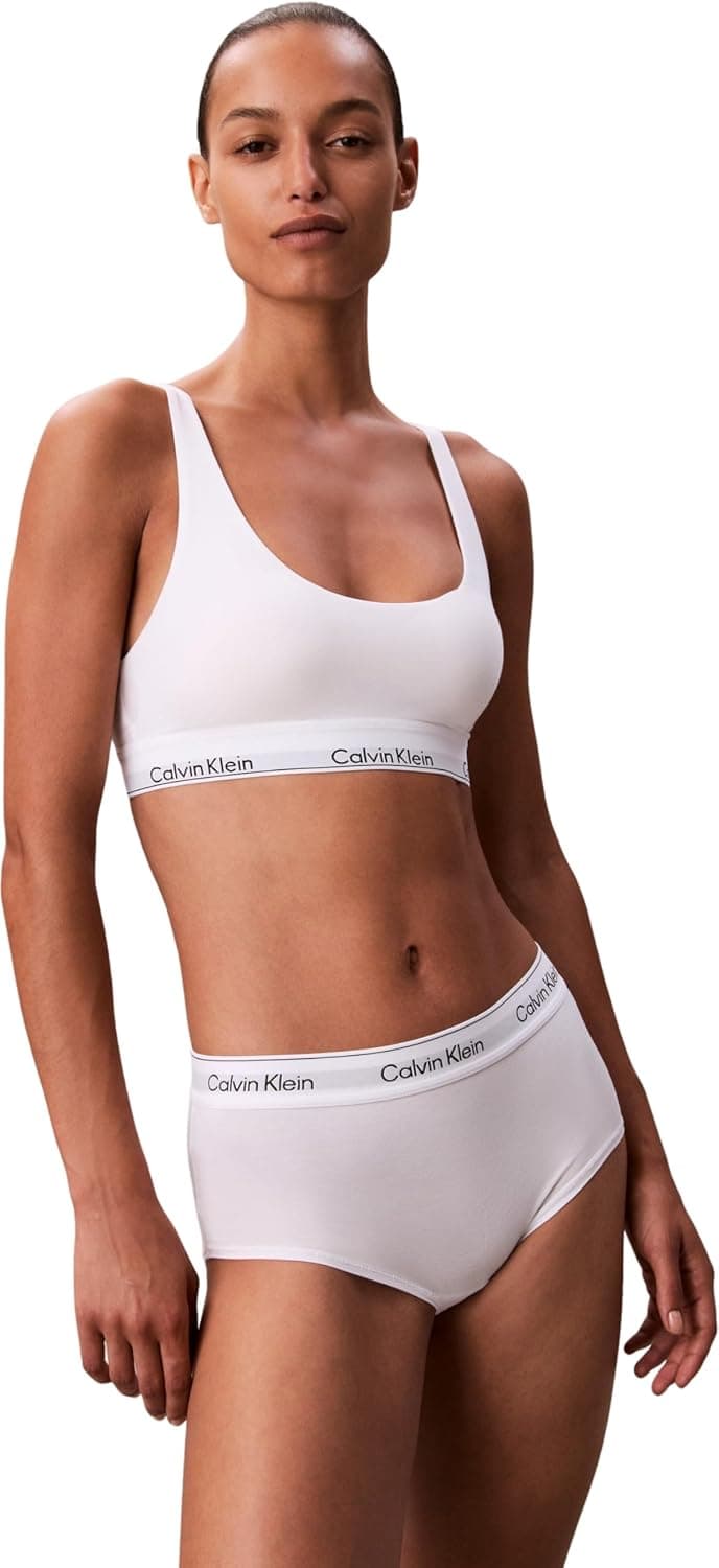 Calvin Klein Brassière Femme Lightly Lined avec Basque Élastique