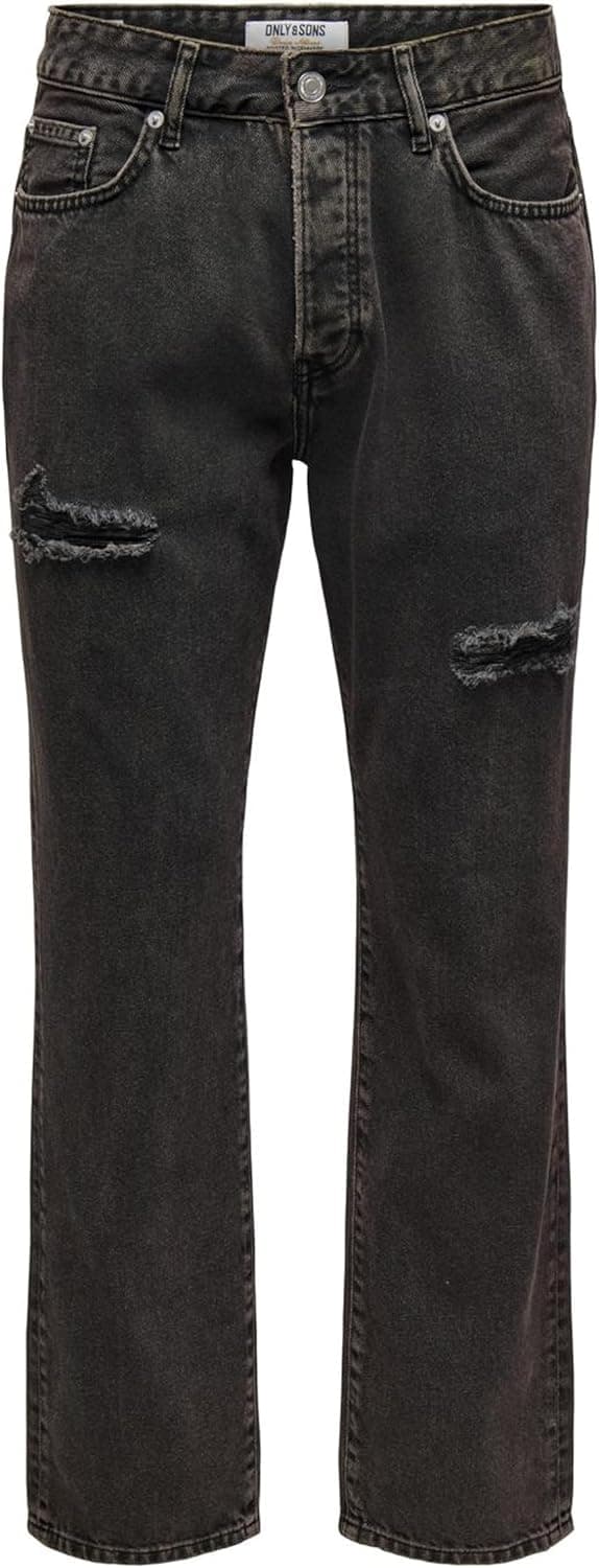 Only & Sons Onsedge Straight Destroy Box Tai DNM Otl Homme