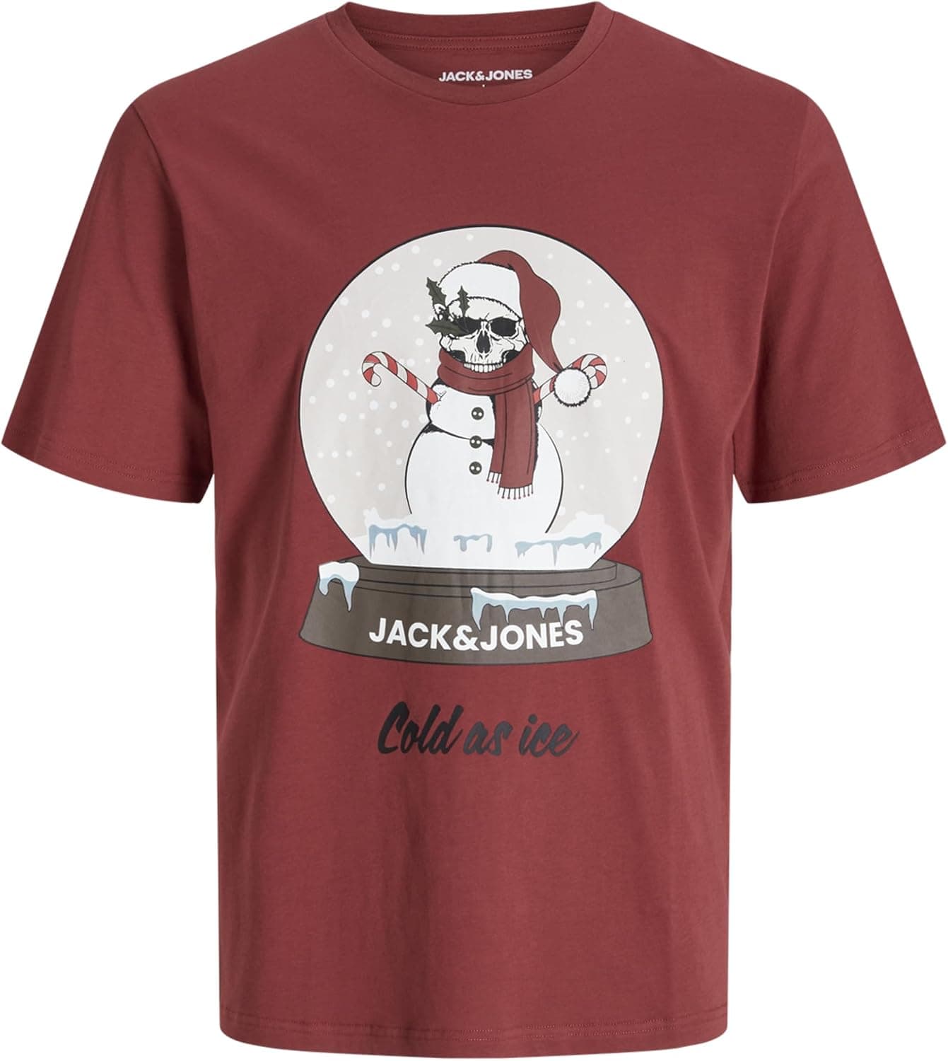 JACK & JONES Jjnoel Xmas Tee SS Crew Neck JNR Jjnoel Xmas Tee SS Crew Neck JNR Homme (Lot de 1)