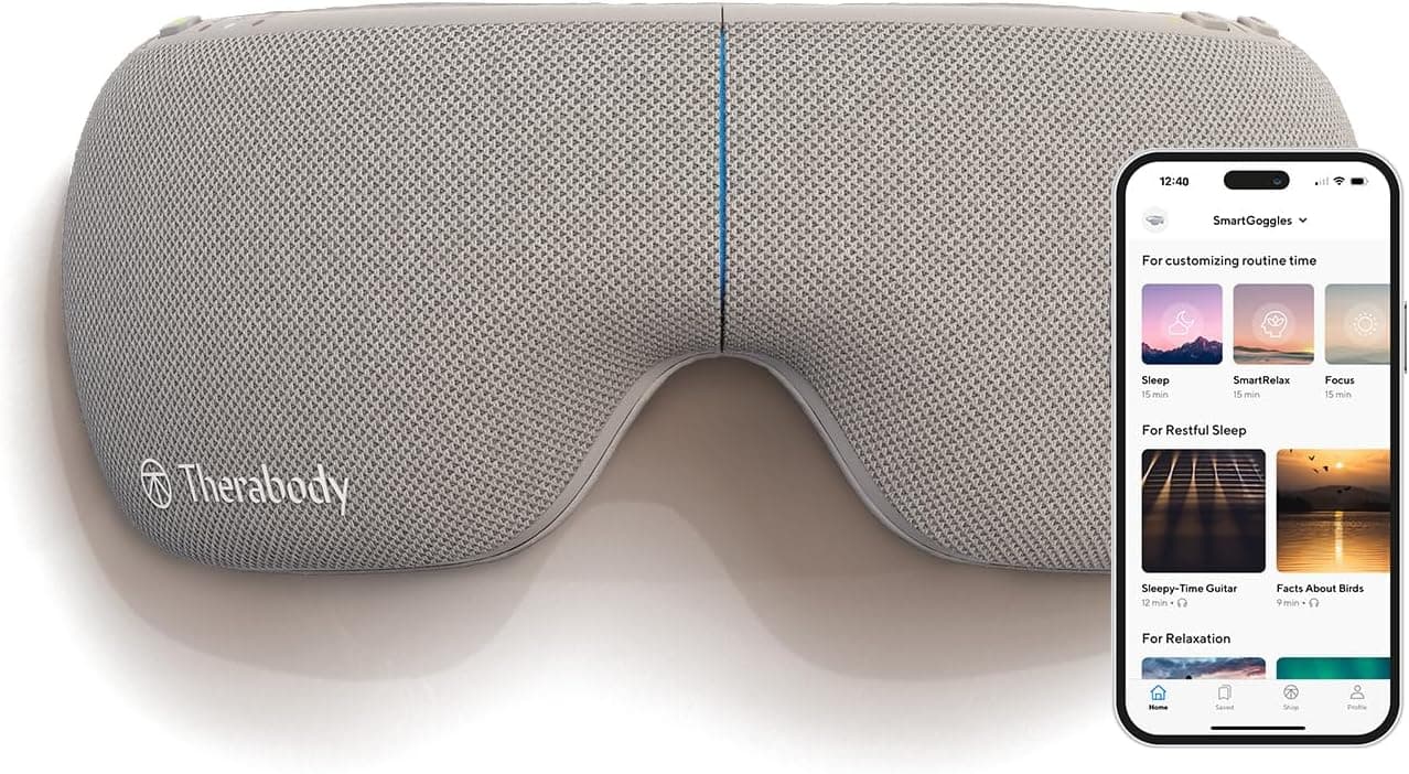 Therabody SmartGoggles Gafas Inteligentes Masajeadoras