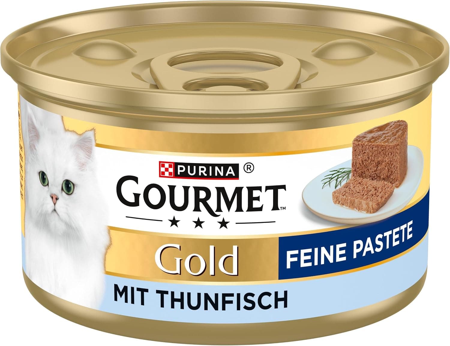 PURINA Gourmet Gold 12 Paquets de 185 g boîtes de pâtée pour Chats - Nourriture Humide pour Chats - Différentes variétés