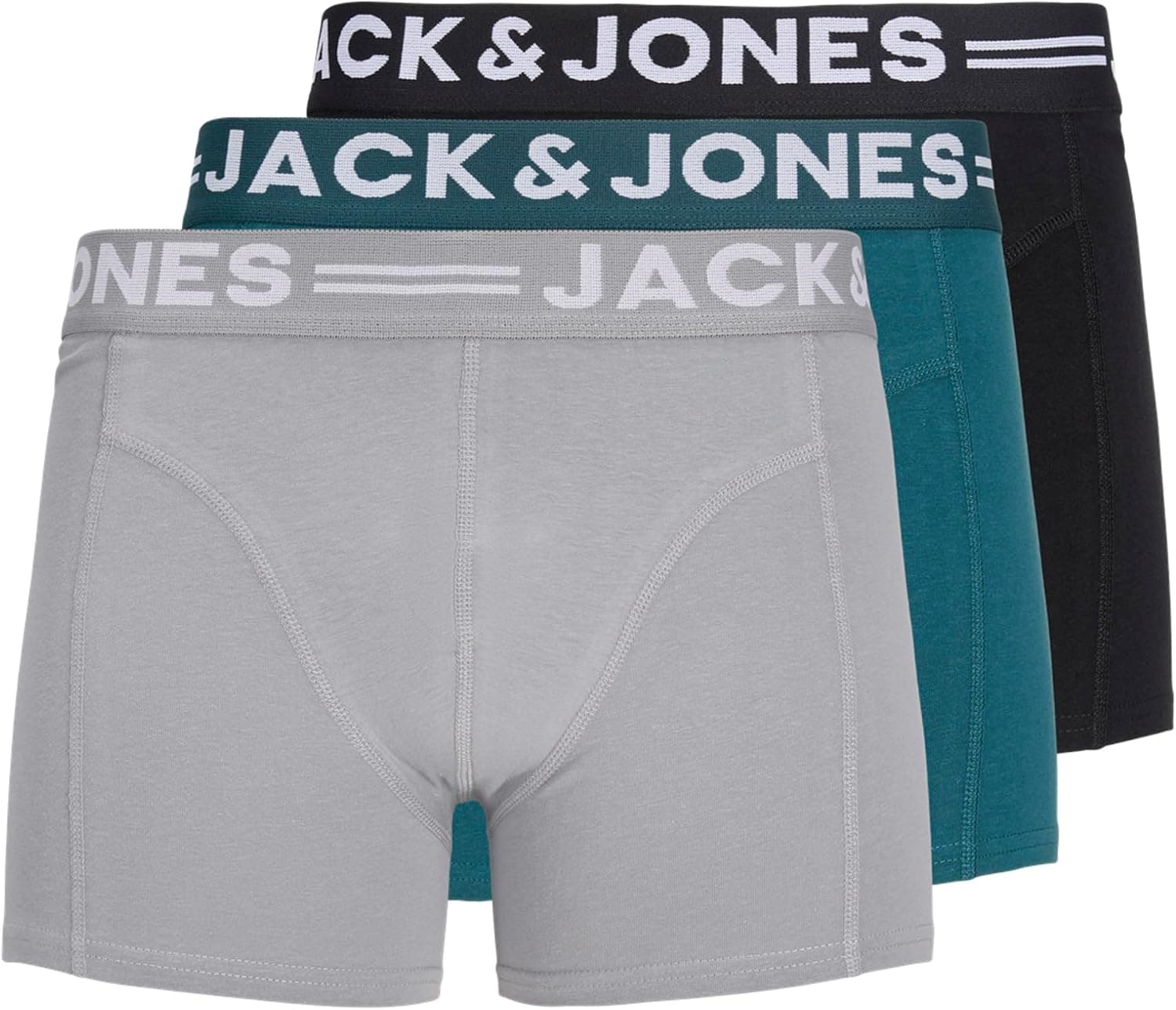 Jack & Jones Sense Trunks 3-Pack Noos Sense Trunks Lot de 3 Boxers Noos Homme (Lot de 3)