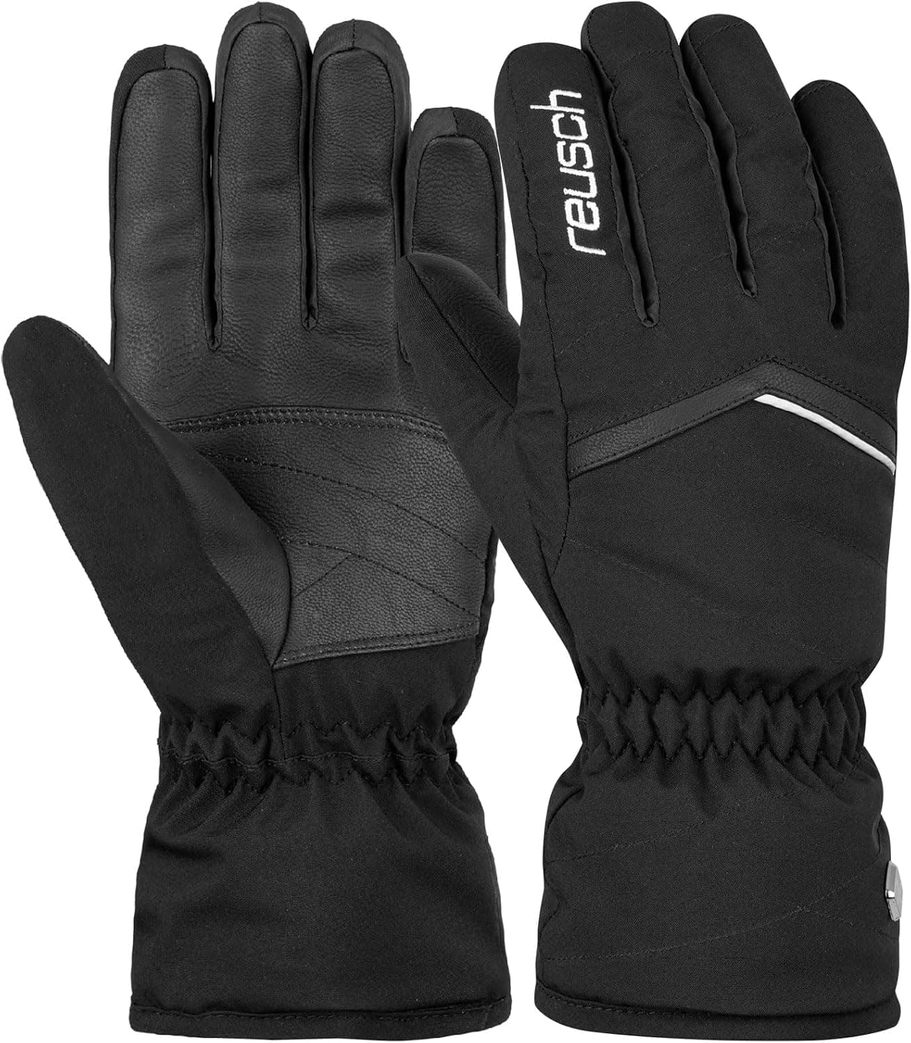 Reusch Marisa Gants d'hiver Coupe-Vent garantis, Extra-Respirants et Chauds, Gants de Neige Confortables, Gants de Ski, pour Les Femmes avec Longue Manchette