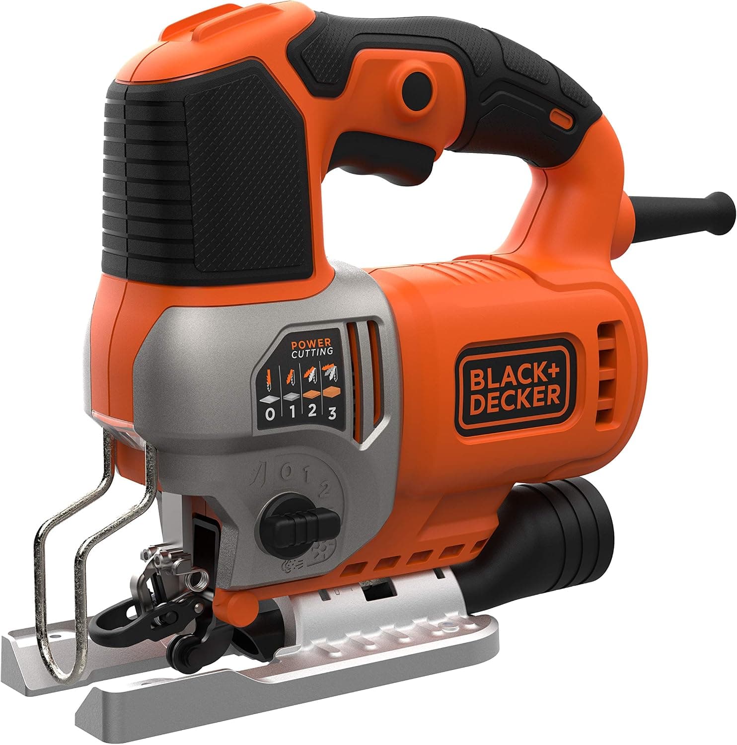 Black+Decker BES610K-QS Scie Sauteuse filaire - 650W - Livrée en Boite de Rangement