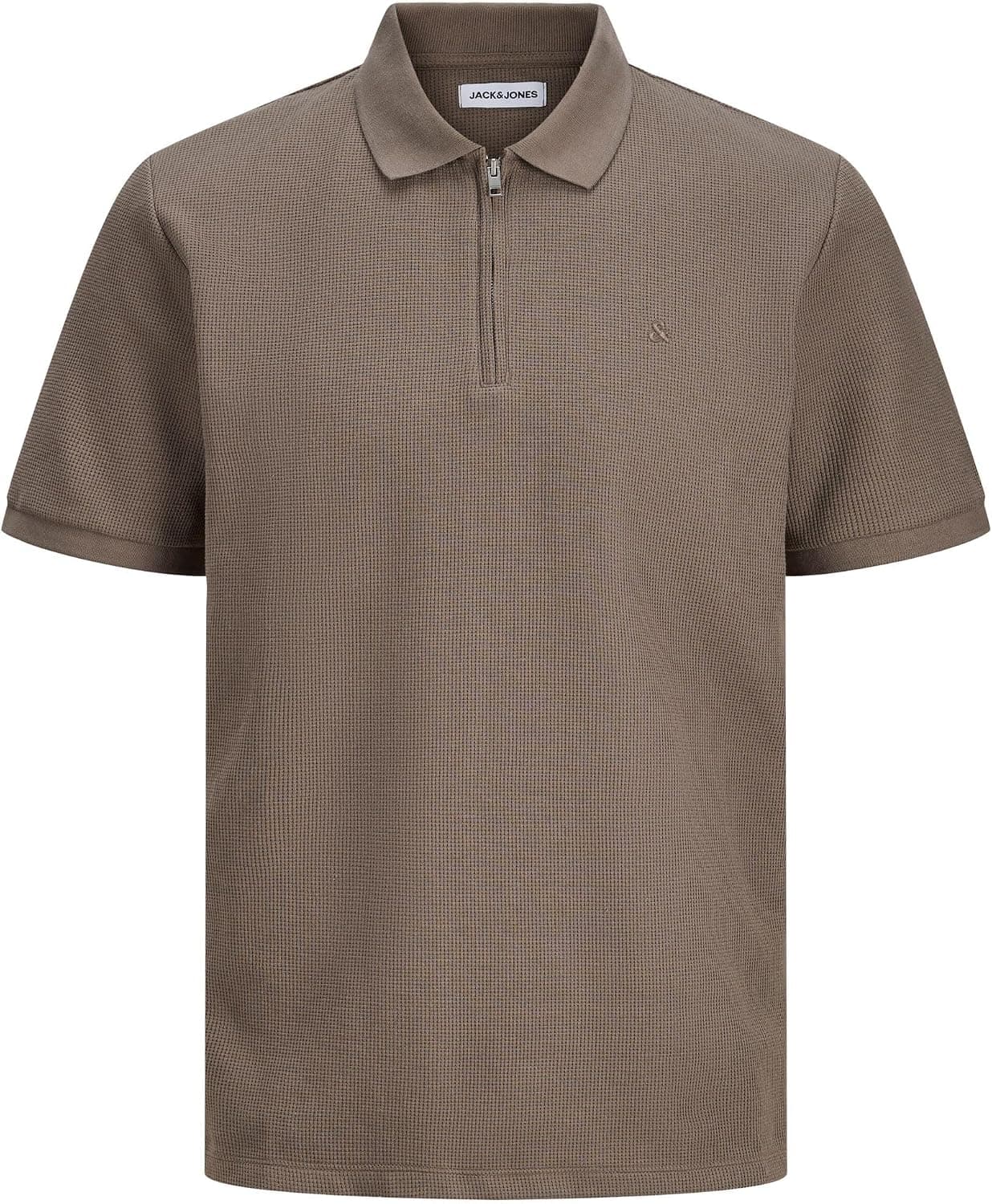 JACK & JONES Jjeaustin Zip Polo SS Noos Jjeaustin Polo zippé SS Noos Homme (Lot de 1)