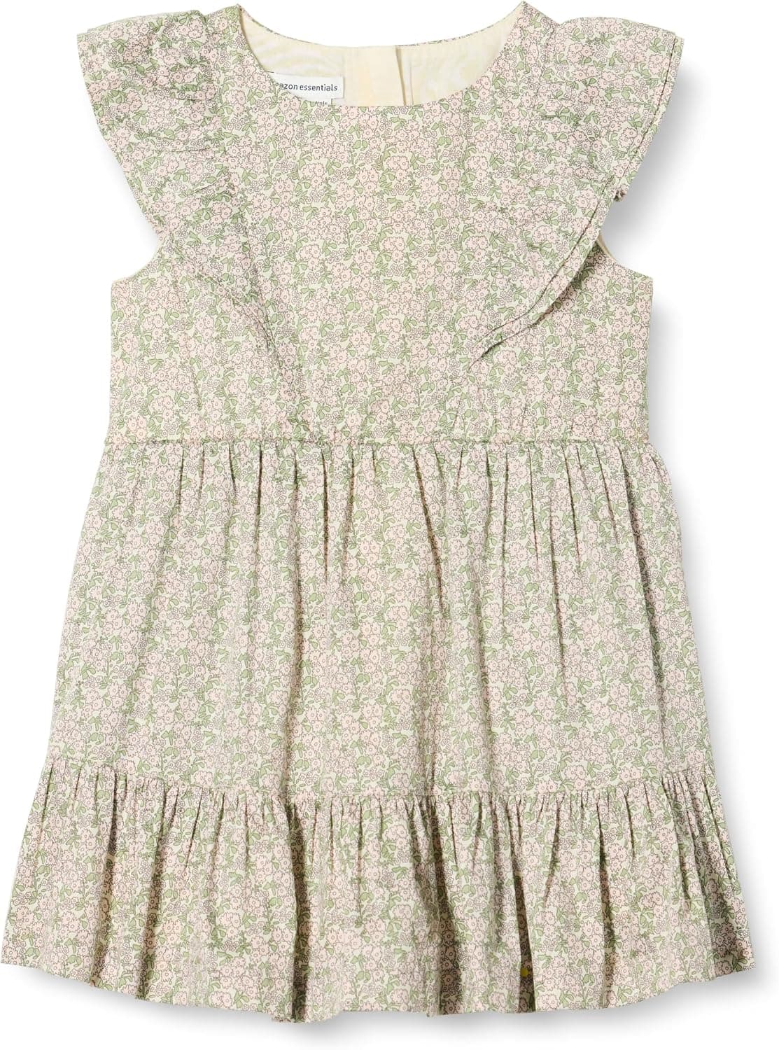 Amazon Essentials Fille Robe tissée à Volants